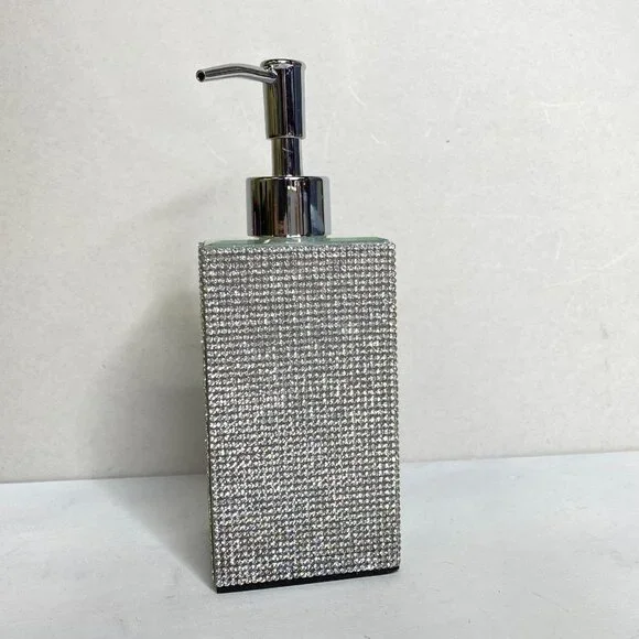 Bella Lux Full Rhinestone Diamond Soap Dispenser - Picture 5 of 6